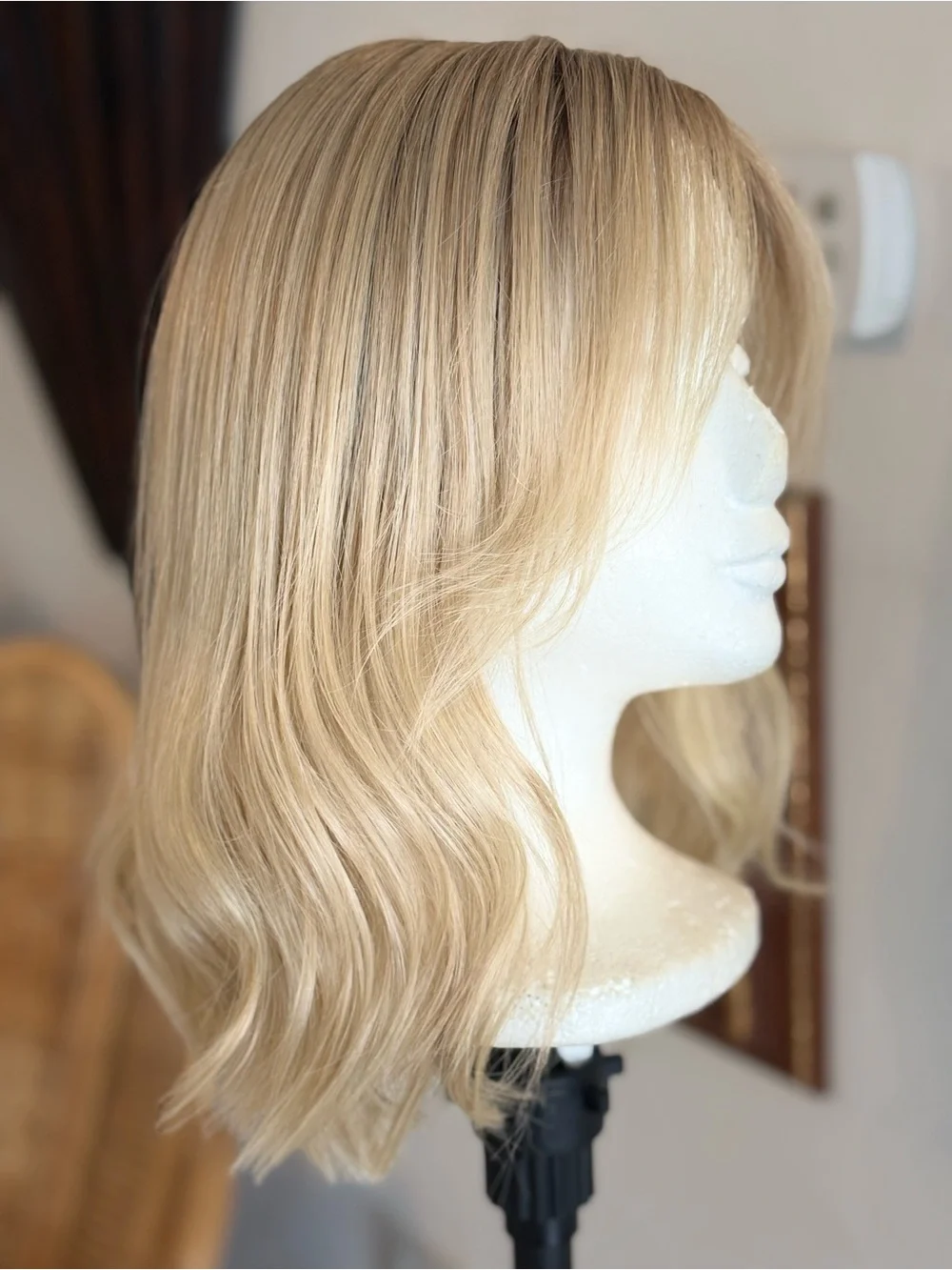 BELLE TRESS Blonde SUGAR RUSH Long HF Synthetic Wig! Full Mono & Lace Front!